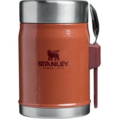 Stanley 1913 Jídelní termoska Stanley se lžičkou 400 ml Kladívková Cihlová