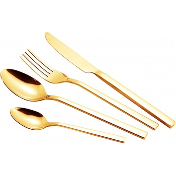 Image 1 of ZEPHYR Комплект прибори за хранене zephyr zp 1512 zg24, 24 части, Неръждаема стомана, Златист (1500120026)