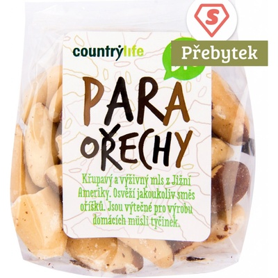 Country Life Para ořechy jádra celá Bio 100 g