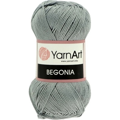 YarnArt Begonia 5326 tmavá sivá