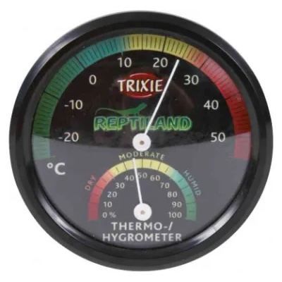 TRIXIE Thermo/Hygrometer, analogue - Аналогов термо/ хигрометър от -25 до 55 градуса и 0 до 100 % влажност