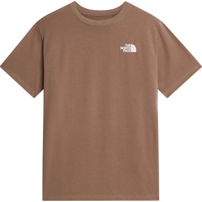 The North Face Дамска тениска The North Face Women's Evolution Box Relaxed Short Sleeve T-shirt - Garnet (916-6139-0413)