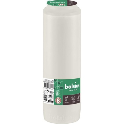 Bolsius olejový náhrobný kahanec 8 doba horenia 170 hodín 500g