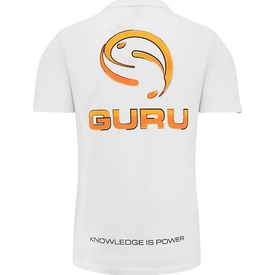 Guru tričko Semi Logo Tee White
