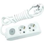 Panasonic РАЗКЛОНИТЕЛ 3 ГНЕЗДА С КЛЮЧ ПАНАСОНИК wlta04312wh КАБЕЛ 1.5м БЯЛ (wlta04312wh)