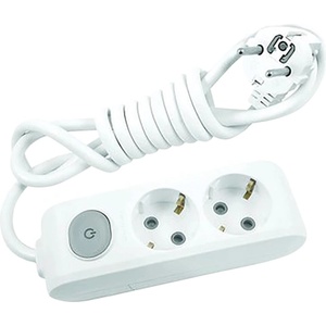 Panasonic РАЗКЛОНИТЕЛ 3 ГНЕЗДА С КЛЮЧ ПАНАСОНИК wlta04312wh КАБЕЛ 1.5м БЯЛ (wlta04312wh)