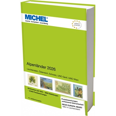Katalog známek MICHEL Alpenländer 2026 / Alpské země