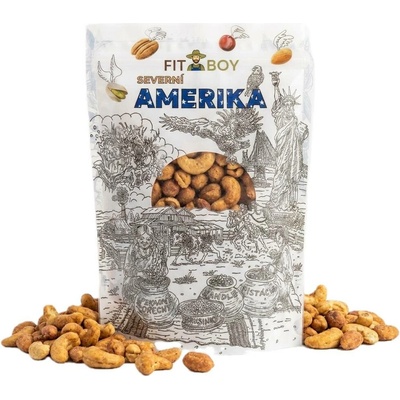 FITBOY Kešu pražené sýr a cibule 500 g