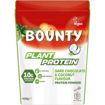 Mars Bounty Dark Plant Protein Powder, 420 Grams