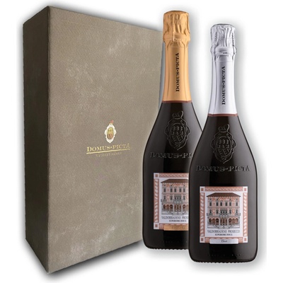 Domus Picta Prosecco Superiore DOCG Brut a Prosecco Superiore DOCG Extra Dry 1,5 l