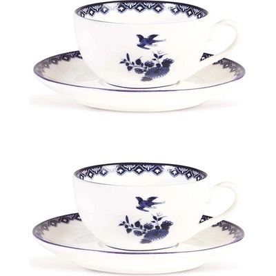 &k amsterdam Чаша и чинийка &k amsterdam Delftware 2 броя (12787.)