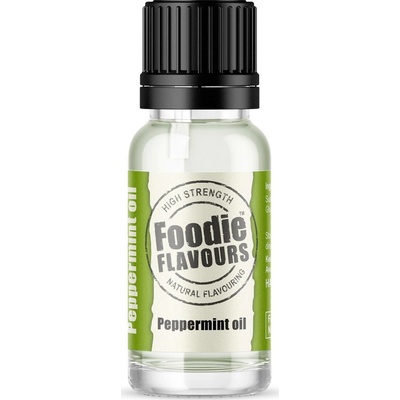 Foodie Flavours Prírodný koncentrovaný aróma 15 ml mäta olej