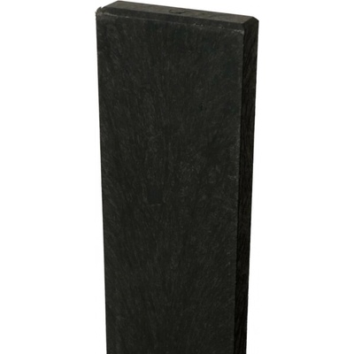 Plastové plotovky z recyklátu, rovné 78x21, šedé Délka plotovky: 1180 mm