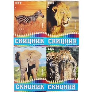  Скицник спирала офсет 24/34 30л. 120гр. Данива
