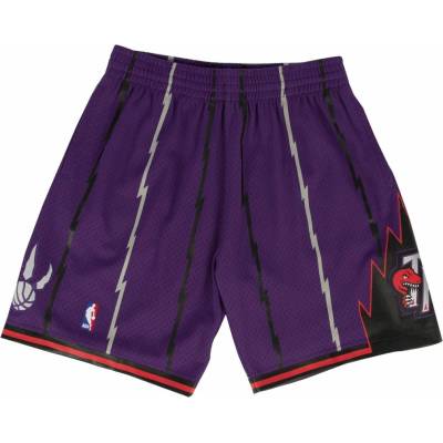Mitchell & Ness Pánské kraťasy Toronto Raptors NBA 1998-99 Swingman Shorts Fialová