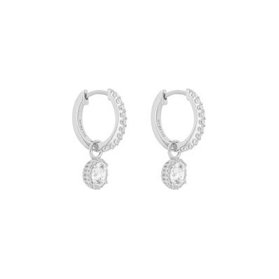 Diamonfire Stříbrné náušnice E6198
