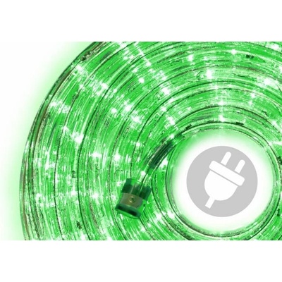 Nexos 586 LED svetelný kábel 10 m zelená 240 diód