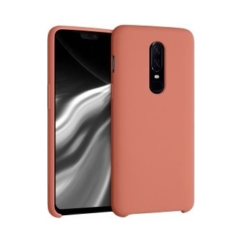 Púzdro kwmobile OnePlus 6 oranžové