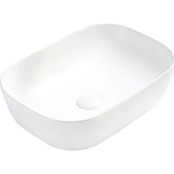 Mexen Rita мивка за плот 45 x 32 см, бяла мат - 21084501 (21084501)