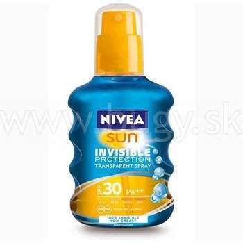 Nivea Sun Invisible Protection neviditeľný spray na opaľovanie SPF30 200 ml