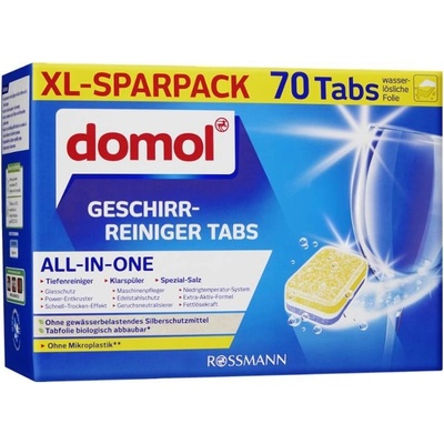 Domol Tablety do myčky All in One XL 70 ks