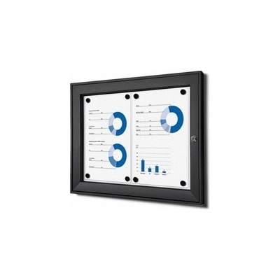 Jansen Display vnitřní vitrína 2 x A4
