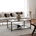 ASIR GROUP Масичка за кафе ASTRO 40x90 cм черна (AS1041)