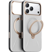 Torras - Kožená řada QPRO - iPhone 17 Pro - šedá