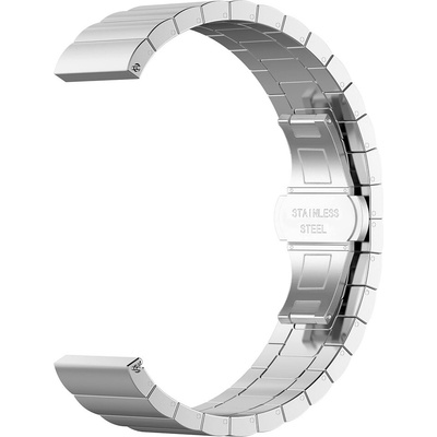 Techsuit Watchband 22mm (W012) Huawei Watch GT 2 (46mm)/GT 2 Pro/GT 3 Pro (46mm)/Ultimate, Xiaomi Watch S1 Silver KF2317498