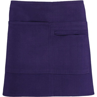 Bargear Krátká barová zástěra KK513 Purple