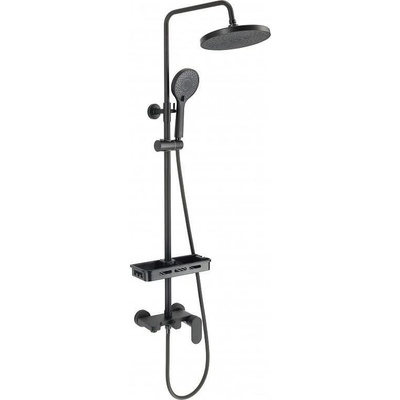 Inter Ceramic Душ система със смесител, пита, слушалка и шлаух ICT 8890B, Inter Ceramic (8890B)