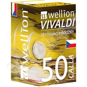 Wellion testovacie prúžky Calla 50 ks Vivaldi