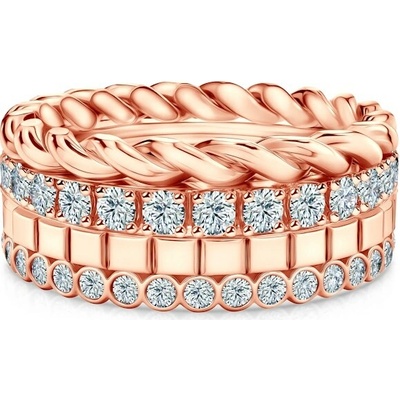 Savicki Sada prsteňov Symphonylato laboratórne diamanty ZST SAVNo 535LAB R 521R 500LAB R 511R