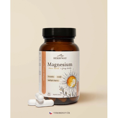 Herbs Energy Magnesium Hořčík Ranní 3 x 60 kapslí