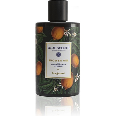 Blue Scents Shower gel bergamot - Blue Scents Sprchovací gél s bergamotom 300 ml