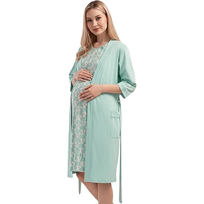 Комплект за кърмачки в цвят мента с коали