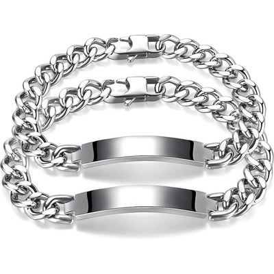 Talitha Комплект две гривни за гравиране