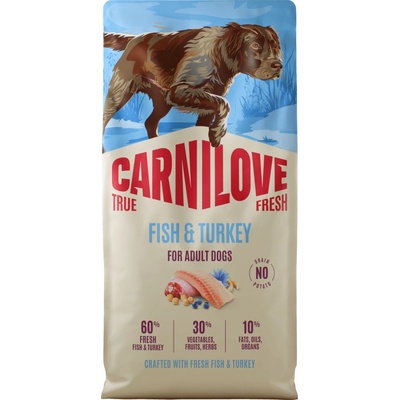 Carnilove True Fresh Dog Fish & Turkey for Adult All Breeds 12 kg