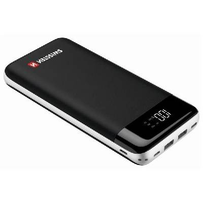 SWISSTEN BLACK CORE SLIM POWER BANK 30000 mAh - 22013929
