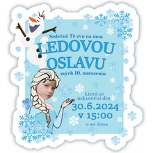 Personal Personalizované pozvánky Frozen