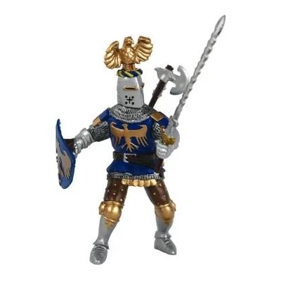 Papo - Фигурка за колекциониране и игра - Blue crested knight (39362)