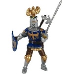 Papo - Фигурка за колекциониране и игра - Blue crested knight (39362)