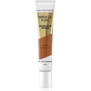 MAX Factor Miracle Pure бронзър-крем за озаряване на лицето цвят 001 Light To Medium 15ml