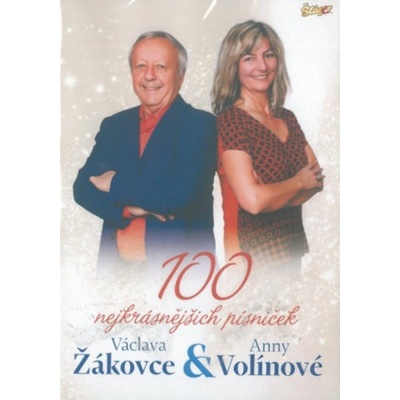 100 nejkrásnějších písniček Žákovec Václav a Volínová Anna CD