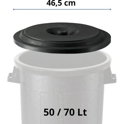 Stefanplast Veko pre koše Drum 50/70 l
