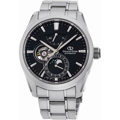 Orient Star RE-AY0001B - Мъжки часовник, Автомат, 41mm, 10 ATM, Черен