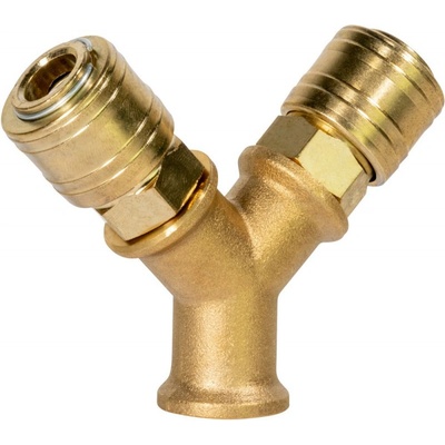 GUDE 41136 Rozdeľovač dvojitý 3/8" IG SB