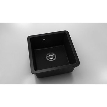 Image 1 of FAT Мивка за долно вграждане Vanguard 222, Fat Granite, 1008 Черен металик, с включен сифон