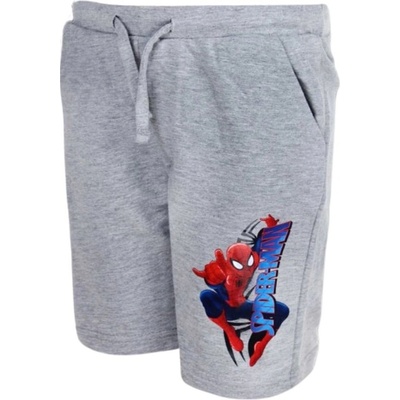 Setino kraťasy Spiderman světlošedé