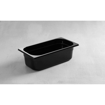Nádoba GN 1/4, HENDI, Profi Line, GN 1/4, 2,8L, Čierna, 265x162x(H)100mm